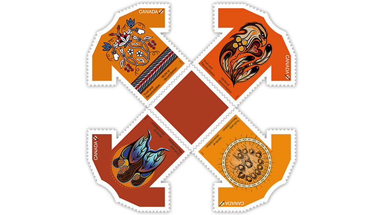 Canada Post Launches Stamps for Orange Shirt Day in Truth and Reconciliation Series