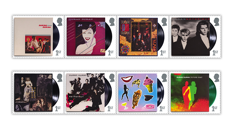 Royal Mail Unveils Duran Duran Commemorative Stamps Celebrating 45 Years of Music
