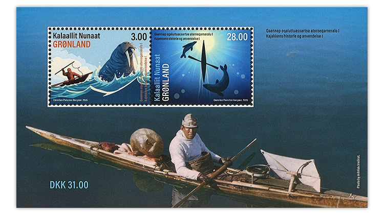Greenland's Kayak Stamps: A New Chapter in Postal History